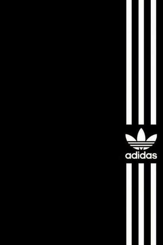 Black White Adidas Wallpaper iPhone