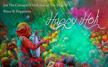 Happy Holi Image Wallpaper HD Wishes Sms Messages