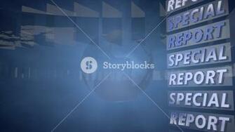 Blue News Background With A Globe Useful As For