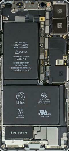 These Wallpaper Show What S Inside Your iPhone X Phonearena