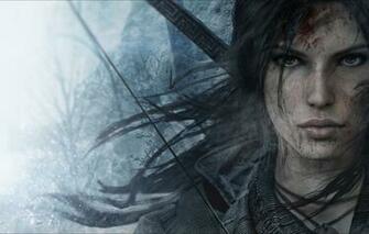 Wallpaper Girl Face Hair Art Beauty Lara Croft Tomb Raider