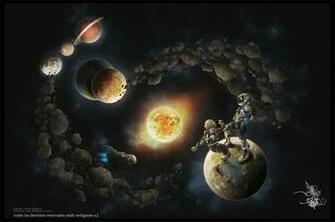 Farscape Moya Wallpaper Nebulae