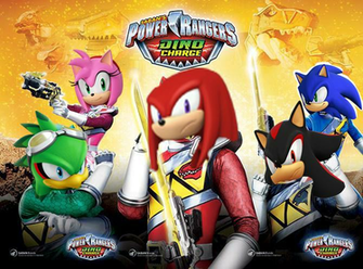 Sonic Rangers Dino Charge By Nitroguy7