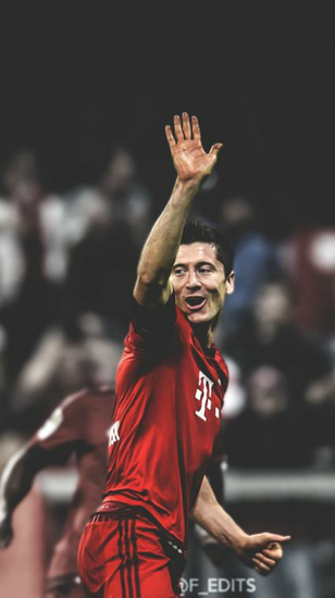 Football Edits On Robert Lewandowski Fcb