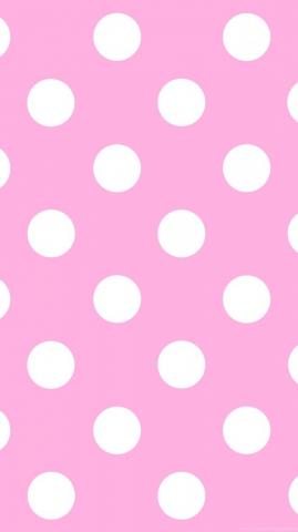 Pink And White Polka Dot Wallpaper HD Wide Desktop