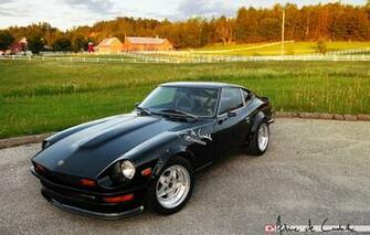Wallpaper Nissan Black 240z Japan Jdm Tuning Datsun