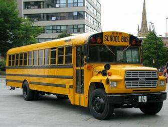 School Bus Wallpaper
