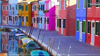 Burano Venice Italy Wallpaper