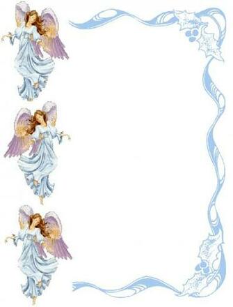 Image In My Treasure Box Angel Borders Frames And Background