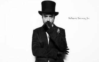 Robert Downey Jr Men White Background