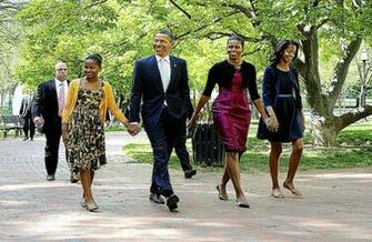 Obama Family HD Wallpaper