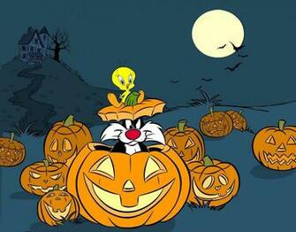 Tweety Halloween Background