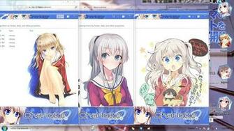 Themewin7 Charlotte Nao Tomori By Kurohtenshi