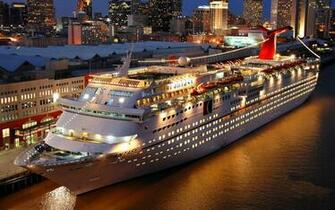 Wallpaper Carnival Cruise Fantasy Night Lights Desktop