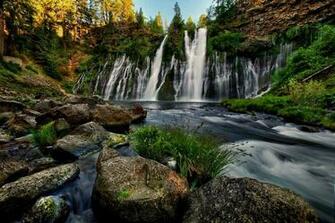 Pics Photos Waterfall HD Wallpaper