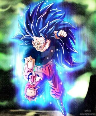 Ssj3 Goku Ultra Instinct By Gxkuh