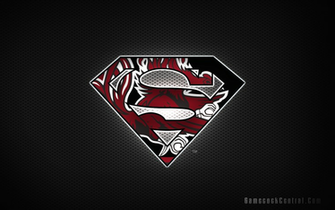 Pin Gamecock Superman Logo