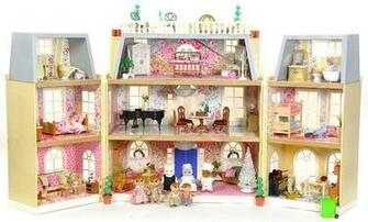 Critters Google Calico House Dolls Dollhouse Tiny