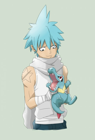 Black Star And Totodile By Xxguntaxx