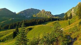 Summer In The Mountains Wallpaper