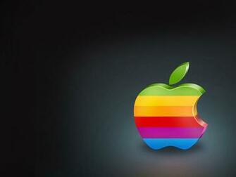 Apple Retro Style Wallpaper Stock Photos
