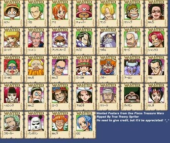 One Piece Wanted Wallpaper Image