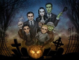 The Addams Family By Daekazu