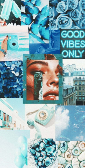 Pastel Blue Aesthetic Wallpaper