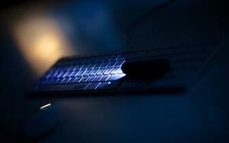 Apple Keyboard Wallpaper Stock Photos
