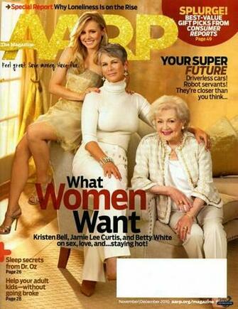 Aarp Magazine October Kristen Bell Photo