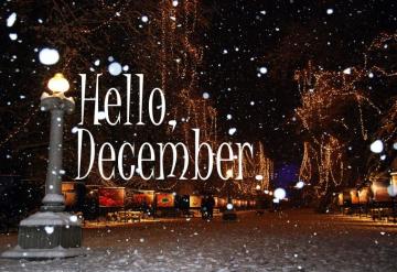 December Wallpaper Top Background