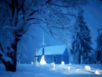 Snow Wallpaper Dreamy Snowy World Scene