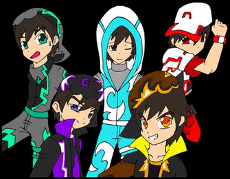 Boboiboy Galaxy Elements By Rizalramdan95