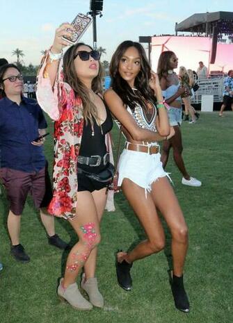 Jourdan Dunn Coachella Music Festival Gotceleb