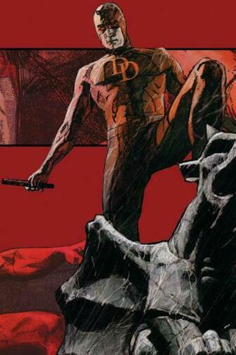 Daredevil I4 Drawns Cartoons Wallpaper For iPhone