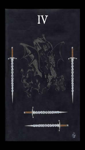Of Swords Esoteric And Occult Luciferian Tarot Cards Wallpaper Image