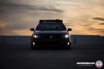 Volkswagen Jetta Sedan Gli Hre Wheels Tuning Cars Black