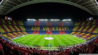 Fc Barcelona Camp Nou Stadium 4k HD Desktop Wallpaper For