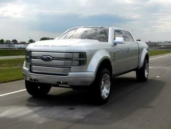 Ford F Super Chief Concept Naias Truck Wallpaper Background