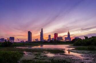 Ho Chi Minh City HD Wallpaper Background Image