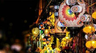Photography Lights Asian Oriental Scenic Bright Wallpaper