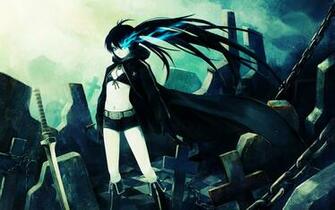 Black Rock Shooter Computer Wallpaper Desktop Background