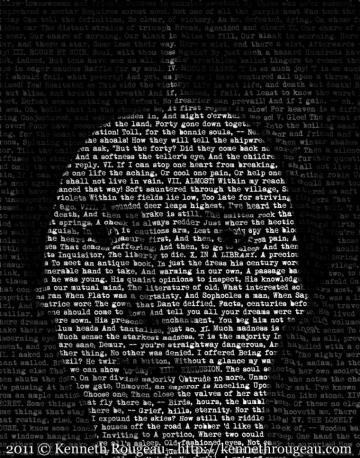 Emily Dickinson Typography Fan Art