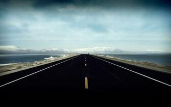 Description Open Highway Wallpaper Desktop Background