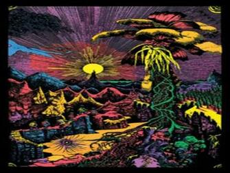 Blacklight Poster World Wallpaper