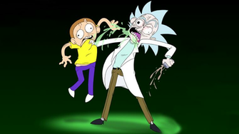 Rick And Morty Wallpaper By Psychicpebbles Tried My Best To Get