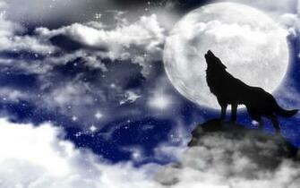 Wolf Moon Wallpaper HD In Animals Imageci
