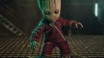 Baby Groot 5k Superheroes Wallpaper HD