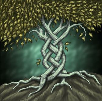 Celtic Tree Of Life Background Cd Cover By