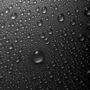Rain Drop Bw Water Sad Pattern Dark iPad Air Wallpaper